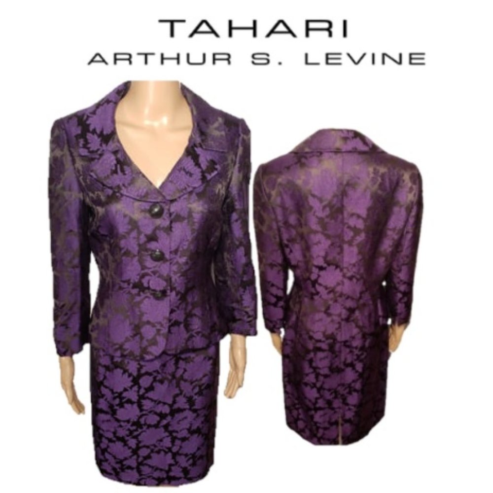 Womens Tahari, 2 piece jacket & skirt
